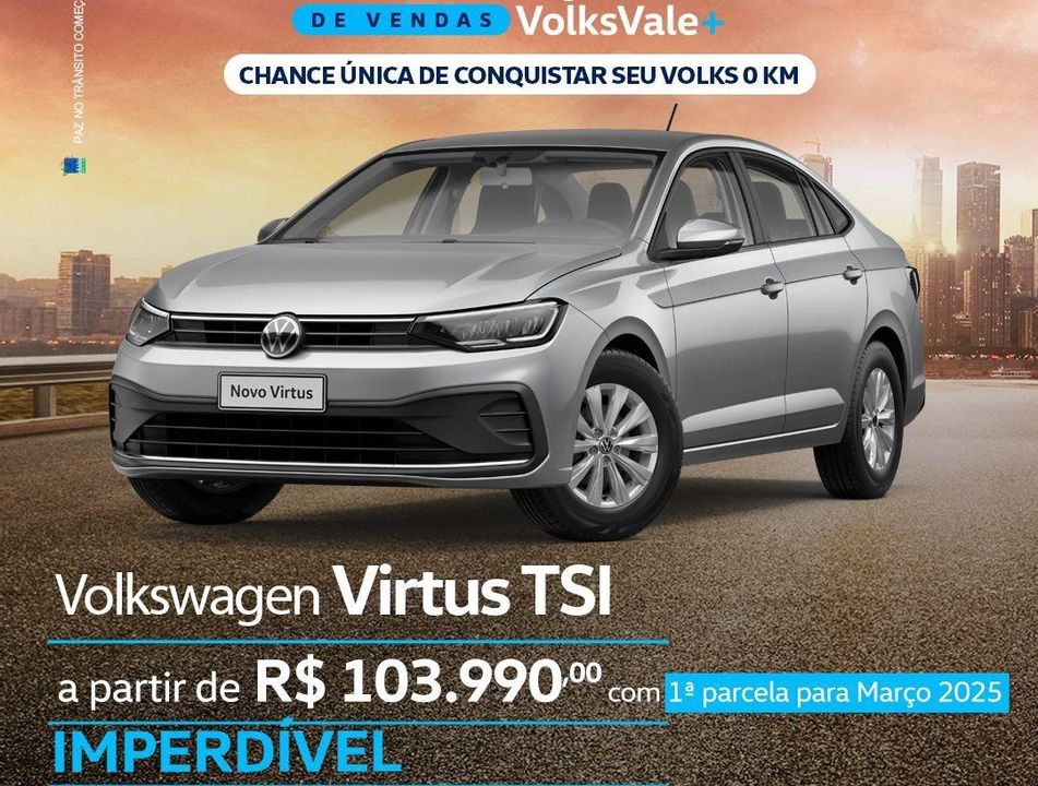 VolksWagen VIRTUS TSI 1.0 Flex 12V 4p Mec.