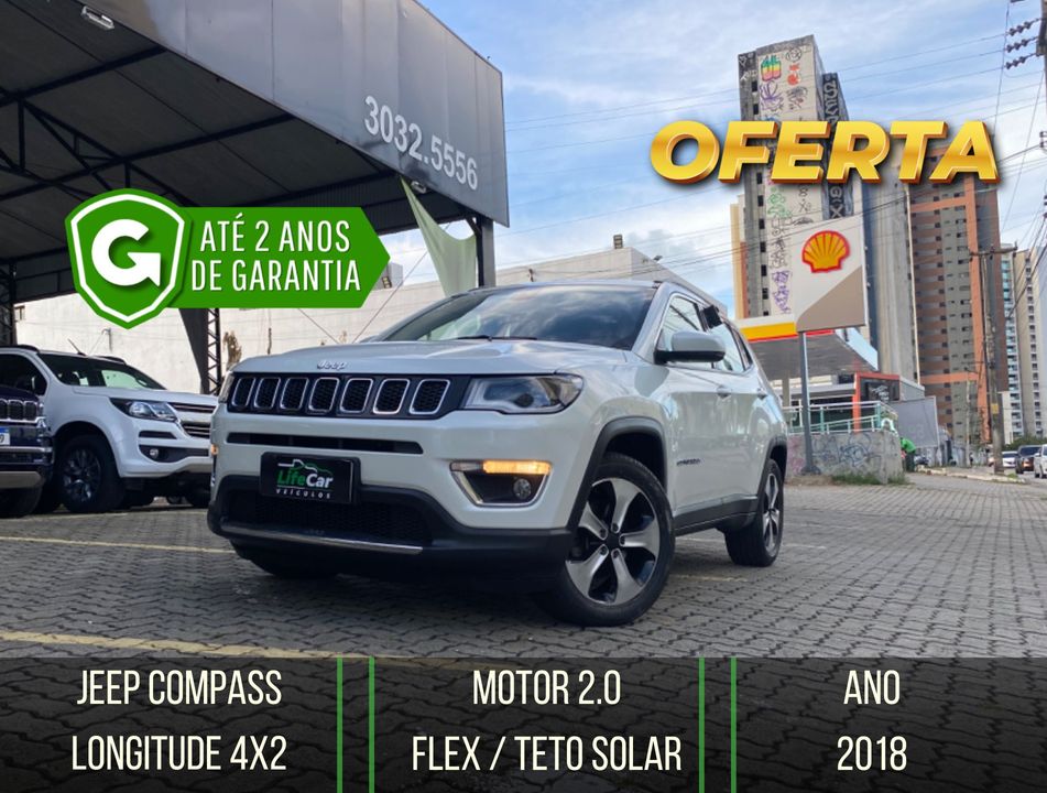 Jeep COMPASS LONGITUDE 2.0 4x2 Flex 16V Aut.
