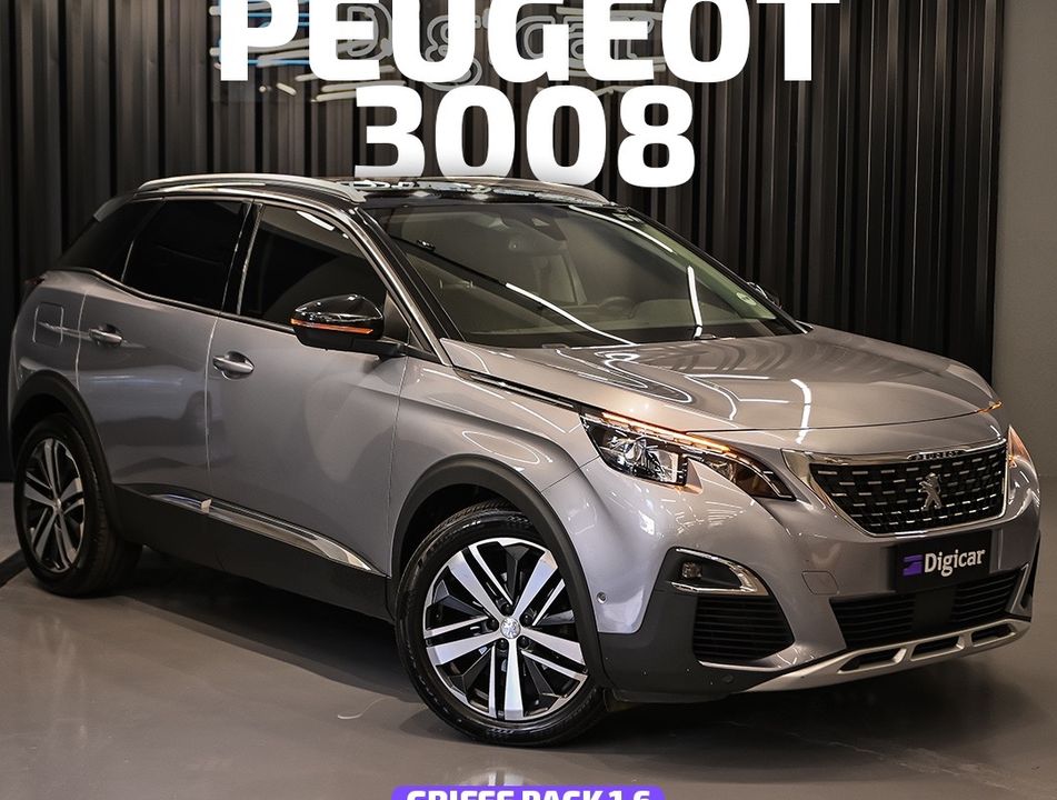 Peugeot 3008 Griffe Pack 1.6 Turbo 16V 5p Aut.