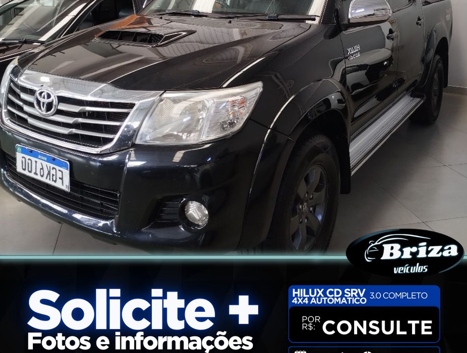 Toyota Hilux CD SRV D4-D 4x4 3.0 TDI Diesel Aut