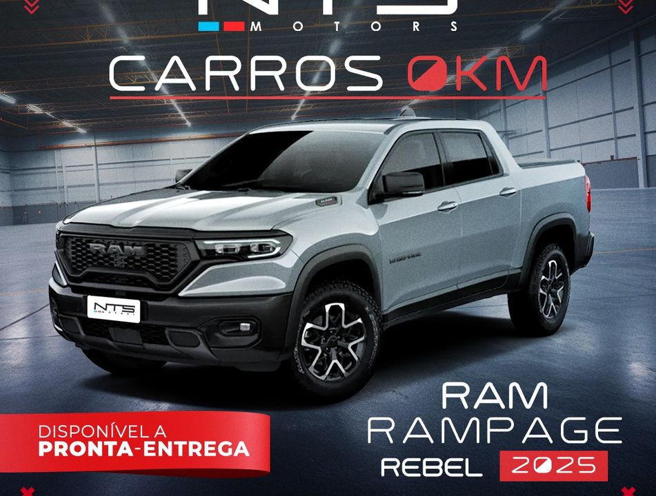 RAM RAMPAGE REBEL 2.2 TB CD 4X4 Diesel Aut.