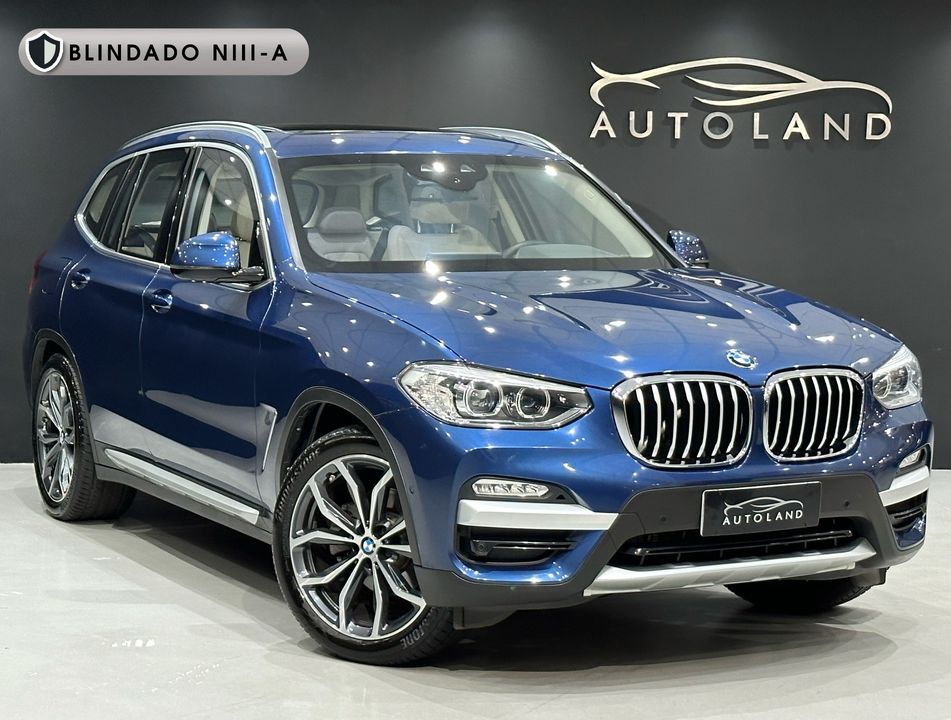 BMW X3 XDRIVE 30i X-Line 2.0 Turbo 252cv Aut