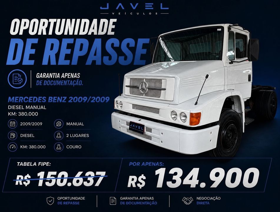 MERCEDES-BENZ L-1318 2p (diesel)