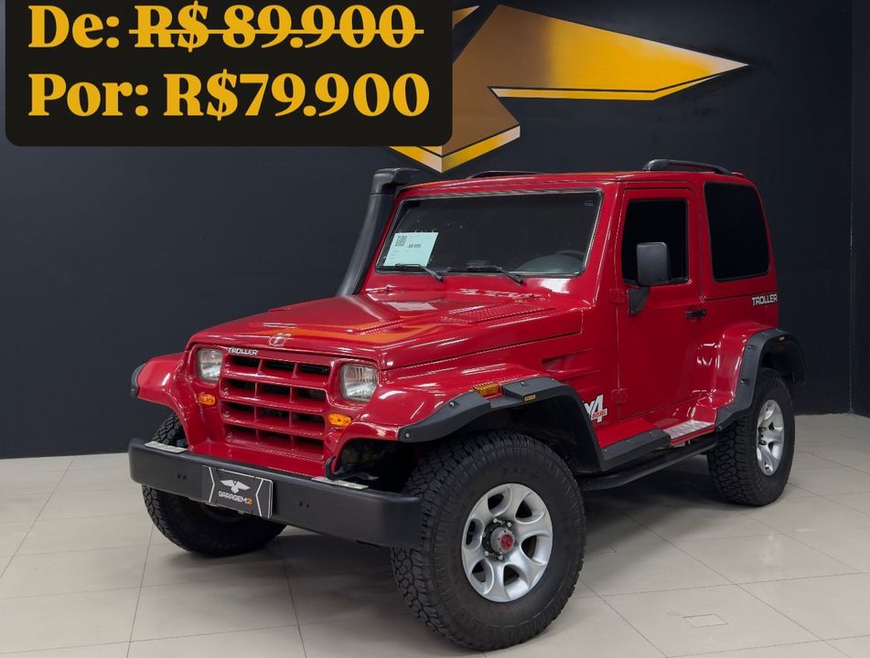 Troller 2.8 TETO RÍGIDO 12V TURBO INTERCOOLER DIESEL 2P MANUAL