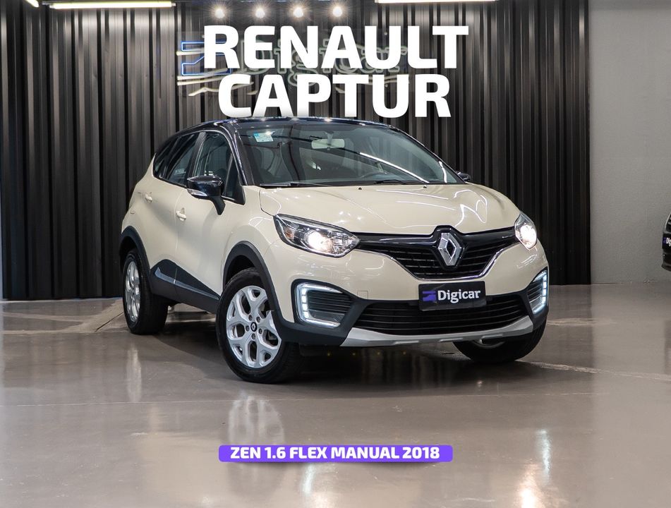 Renault CAPTUR Zen 1.6 16V Flex 5p Mec.