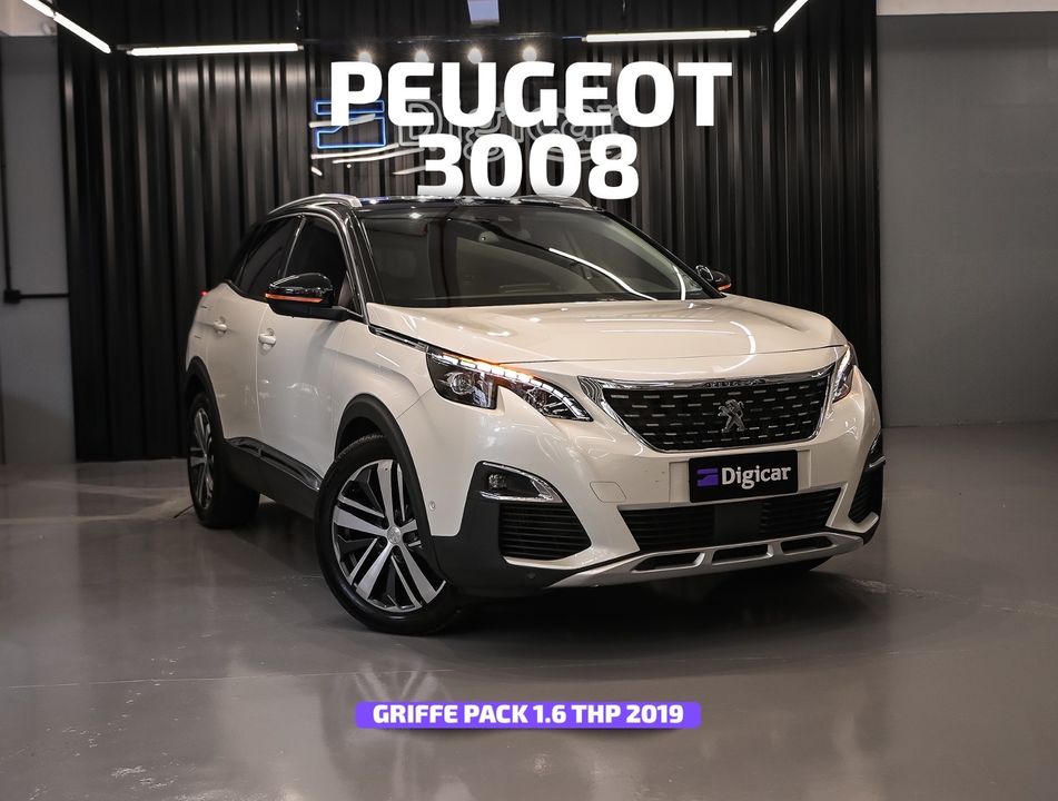 Peugeot 3008 Griffe Pack 1.6 Turbo 16V 5p Aut.
