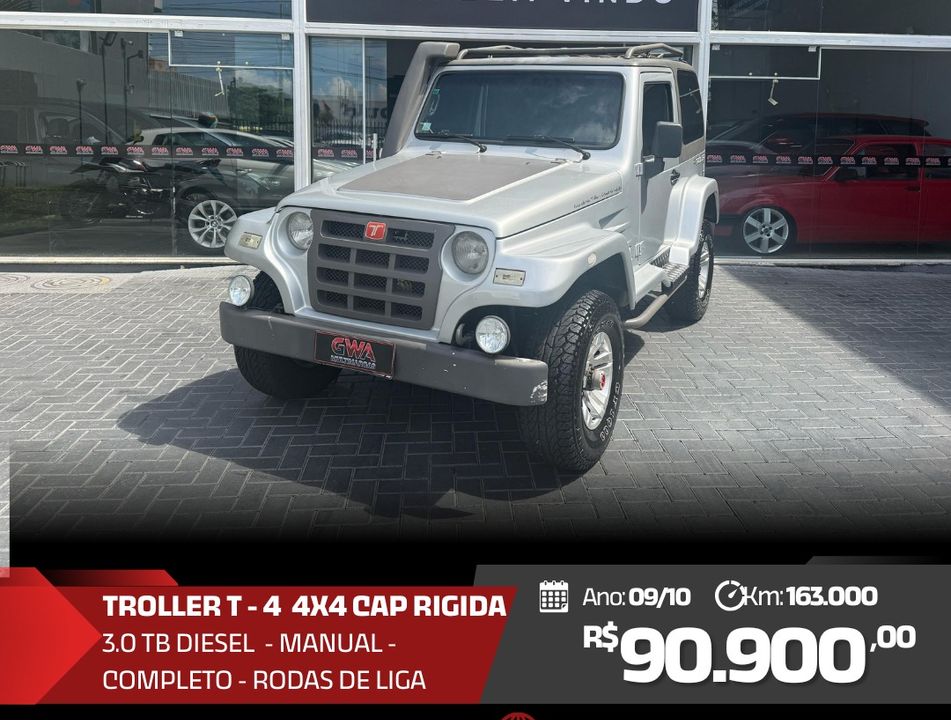 Troller T-4 4x4 3.0 TB Int. Cap. Rígida Diesel