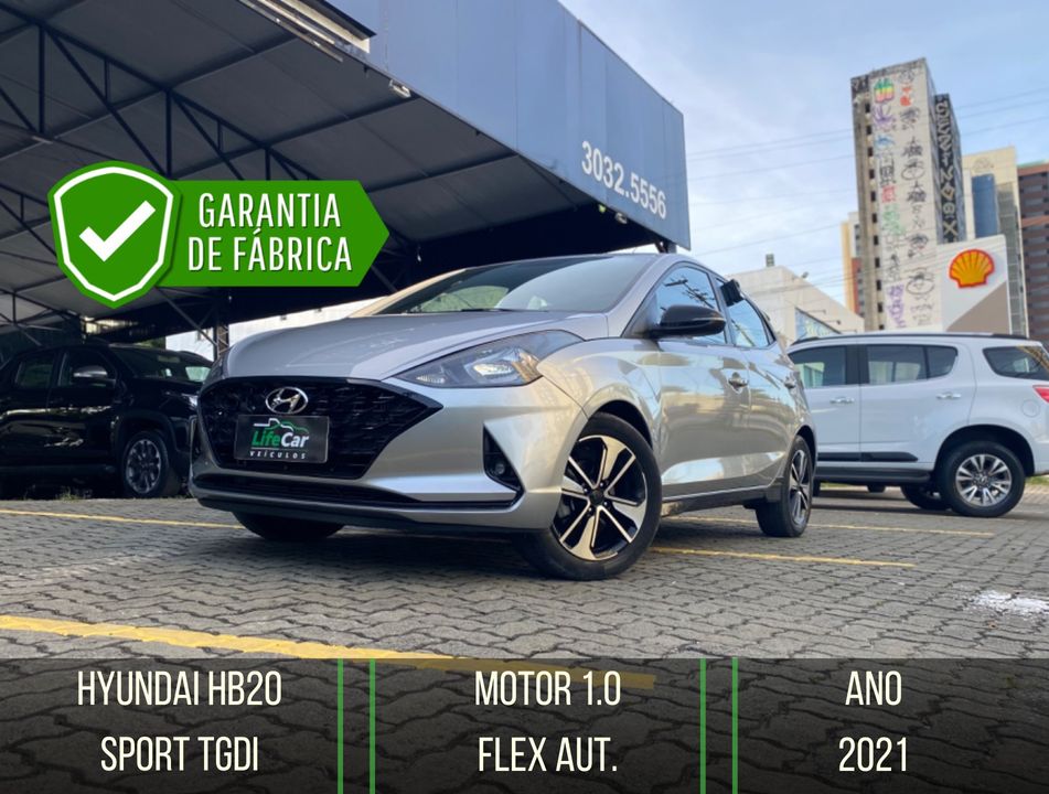 Hyundai HB20 Sport 1.0 TB Flex 12V Aut.