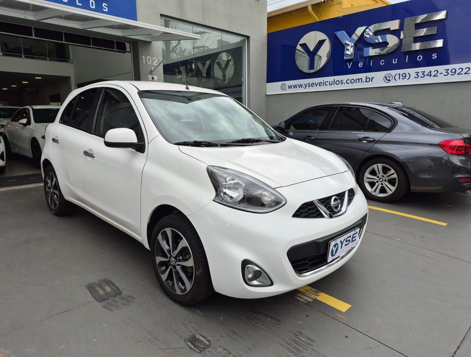 Nissan MARCH SV 1.6 16V FlexStart 5p Aut.
