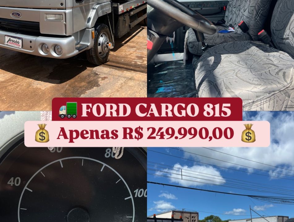 FORD CARGO 815/815 S/815 E Turbo 2p (diesel)