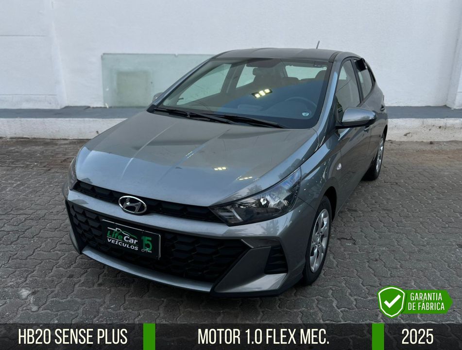 Hyundai HB20 Sense Plus 1.0 Flex 12V Mec.