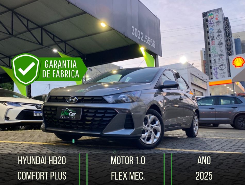 Hyundai HB20 Comfort Plus 1.0 Flex 12V Mec.