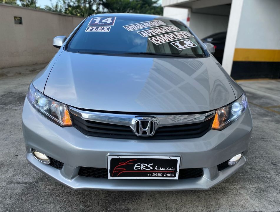 Honda Civic Sedan LXS 1.8/1.8 Flex 16V Aut. 4p