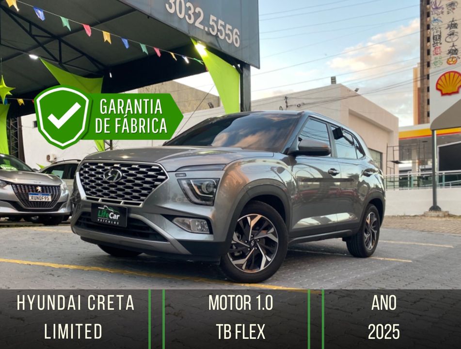 Hyundai Creta Limited 1.0 TB 12V Flex Aut.