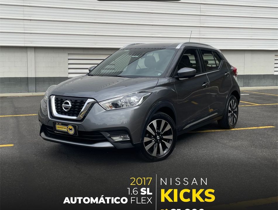 Nissan KICKS SL 1.6 16V FlexStar 5p Aut.