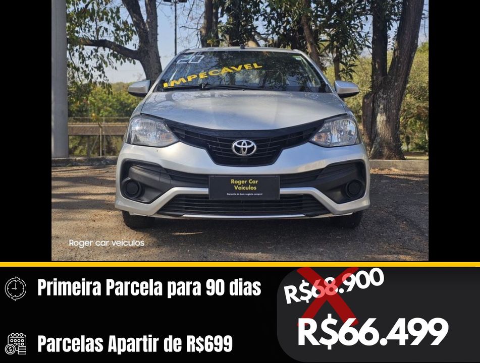Toyota ETIOS X Sedan 1.5 Flex 16V 4p Aut.