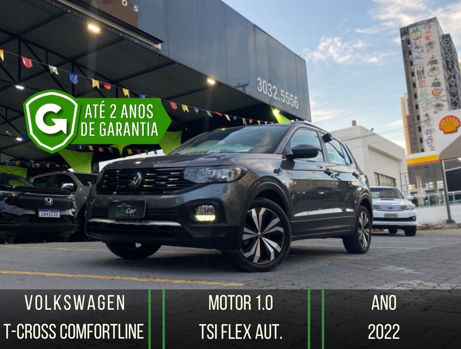 VolksWagen T-Cross Comfortline 1.0 TSI Flex 5p Aut.