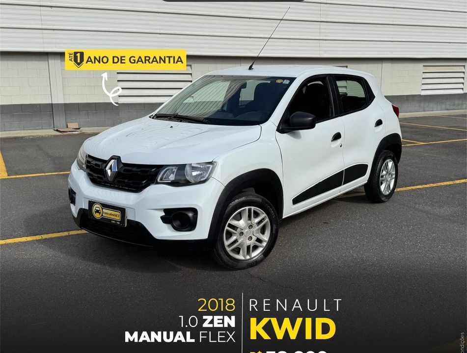 Renault KWID Zen 1.0 Flex 12V 5p Mec.