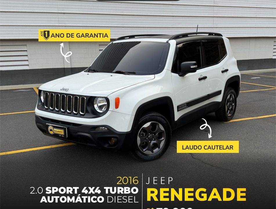 Jeep Renegade Sport 2.0 4x4 TB Diesel Aut.