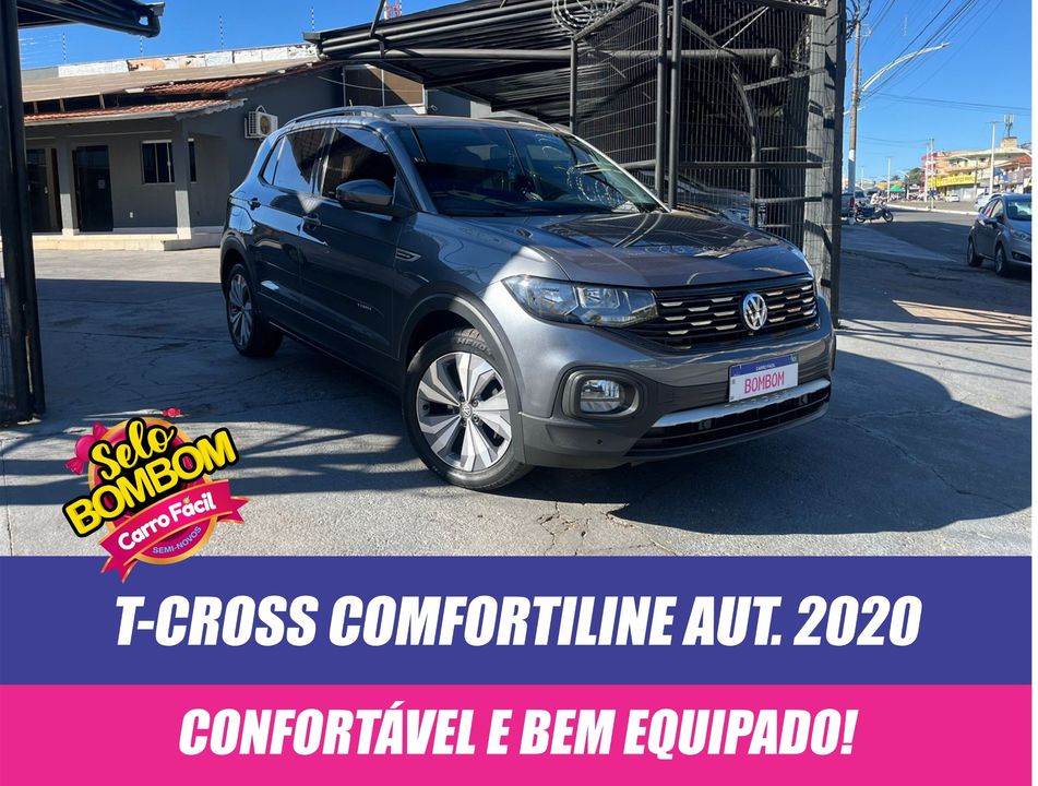 VolksWagen T-Cross Comfortline 1.0 TSI Flex 5p Aut.