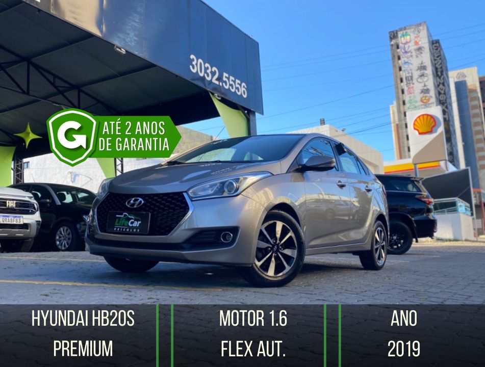 Hyundai HB20S Premium 1.6 Flex 16V Aut. 4p