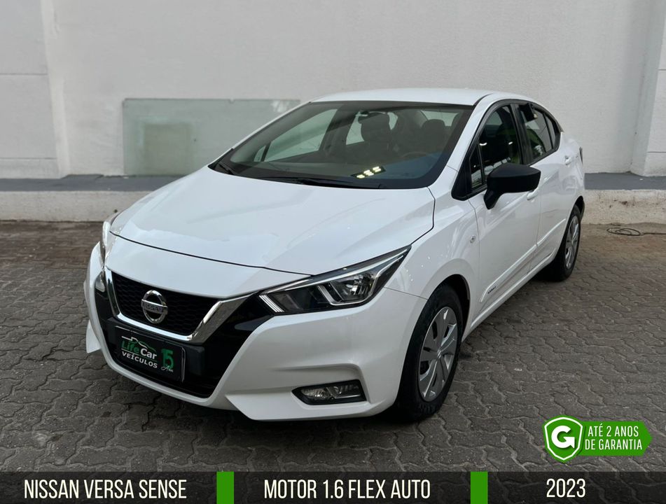 Nissan VERSA Sense 1.6 16V Flex Aut.
