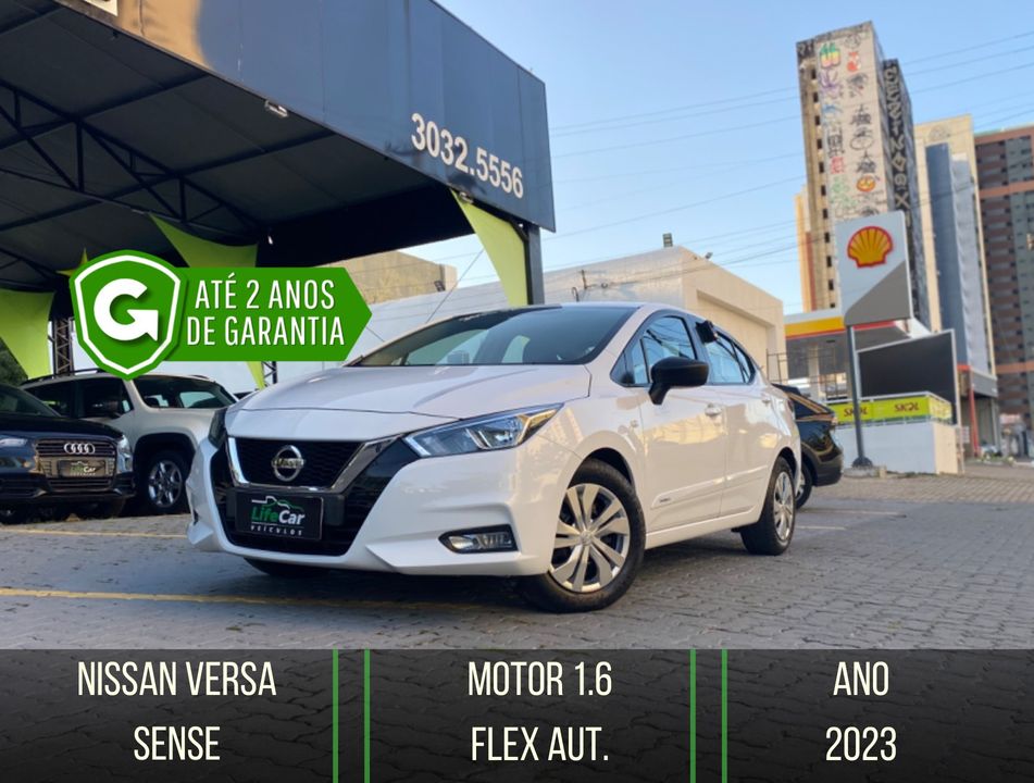 Nissan VERSA Sense 1.6 16V Flex Aut.