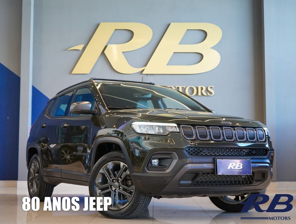 Jeep COMPASS TD 350 80 Anos 2.0 4x4 Die. Aut.