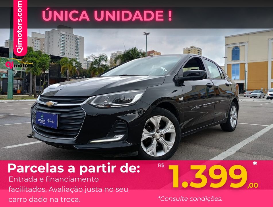 Chevrolet ONIX SED. Plus PREM. 1.0 12V TB Flex Aut