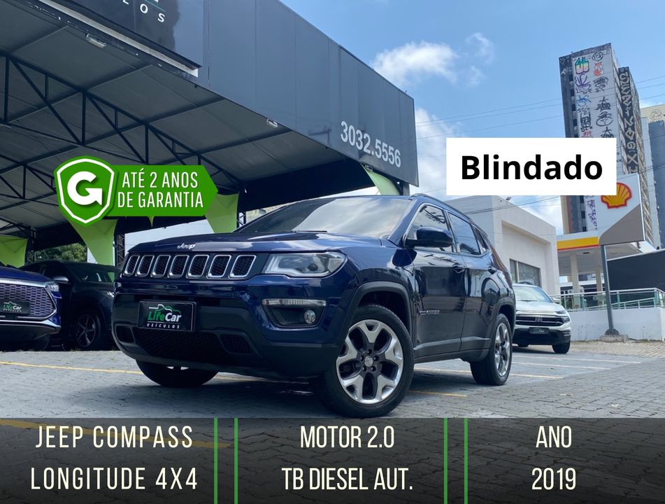 Jeep COMPASS LONGITUDE 2.0 4x4 Dies. 16V Aut.