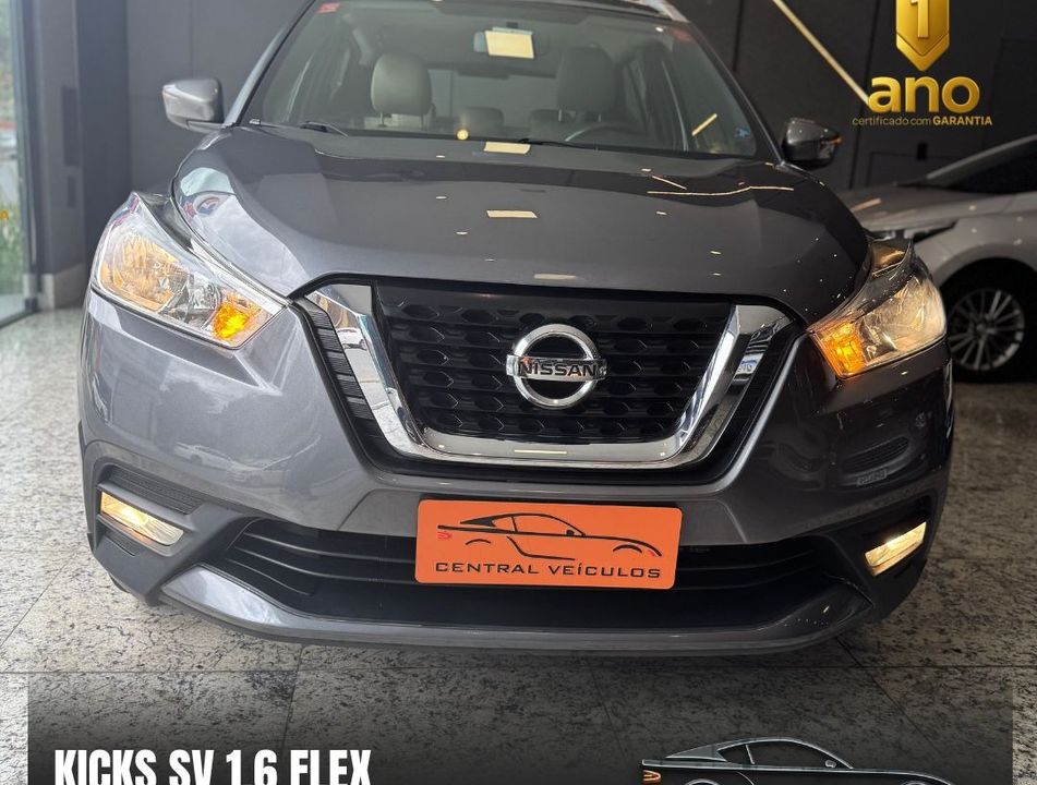 Nissan KICKS SV 1.6 16V FlexStar 5p Aut.