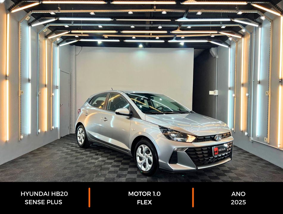 Hyundai HB20 Sense Plus 1.0 Flex 12V Mec.