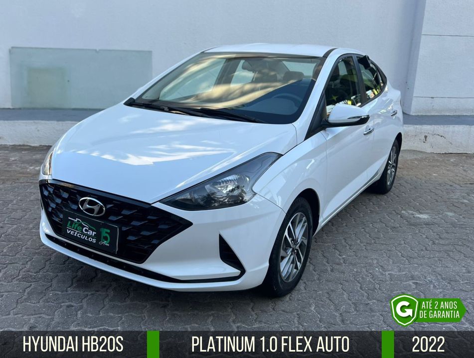Hyundai HB20S Platinum 1.0 TB Flex 12V Aut.