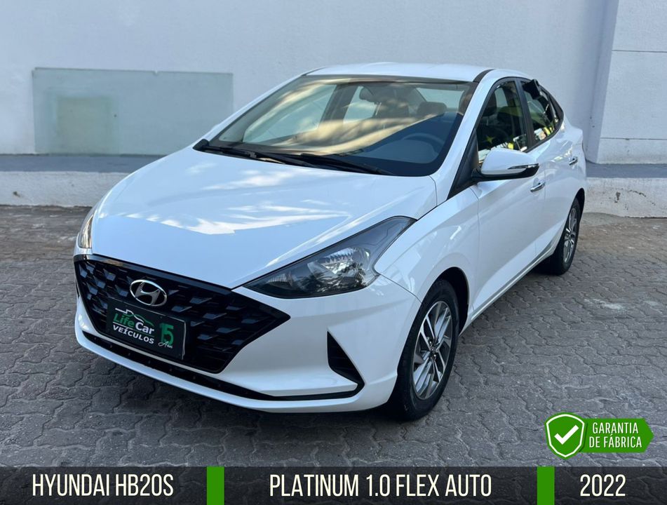 Hyundai HB20S Platinum 1.0 TB Flex 12V Aut.