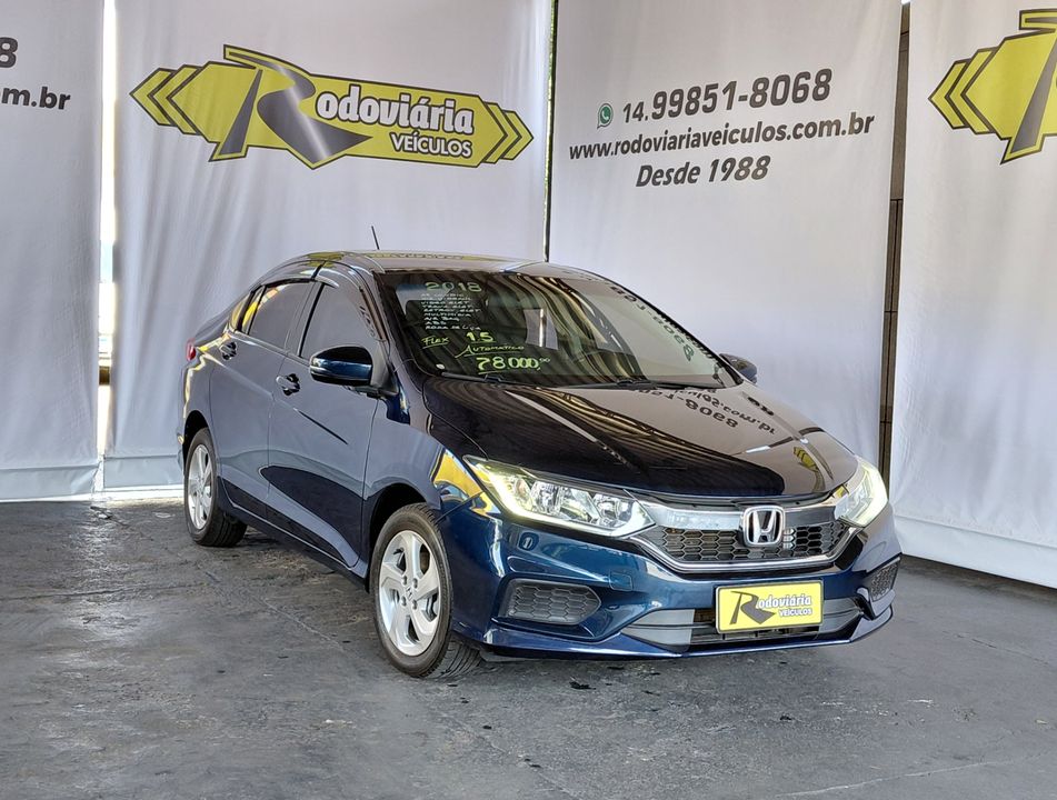 Honda CITY Sedan Personal 1.5 Flex 16V Aut.