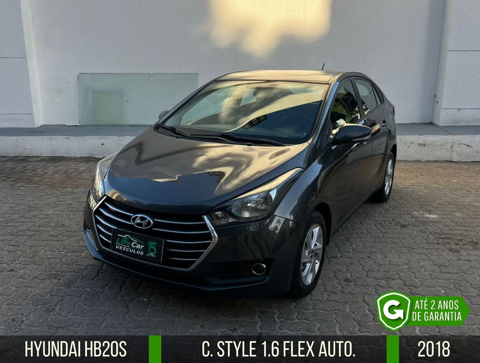 Hyundai HB20S C.Style/C.Plus1.6 Flex 16V Aut. 4p