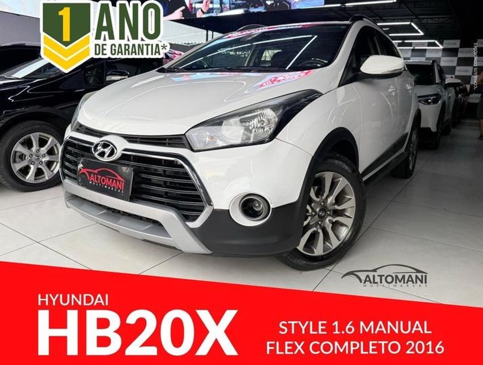 Hyundai HB20X Style 1.6 Flex 16v Mec.
