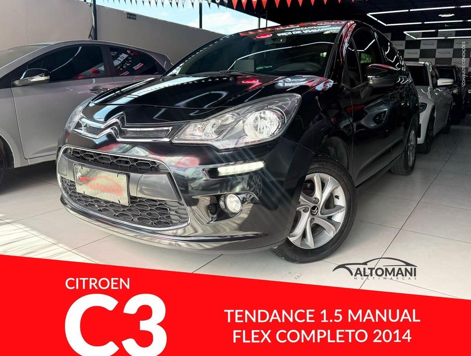 Citroën C3 Tendance 1.5 Flex 8V 5p Mec.