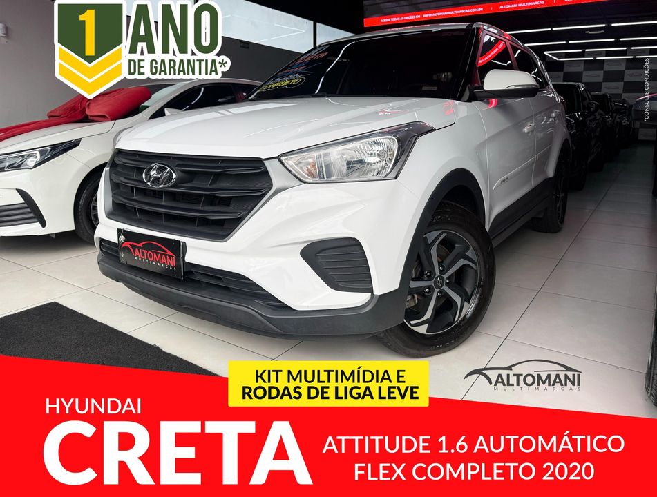 Hyundai Creta Attitude Plus 1.6 16V Flex Aut.