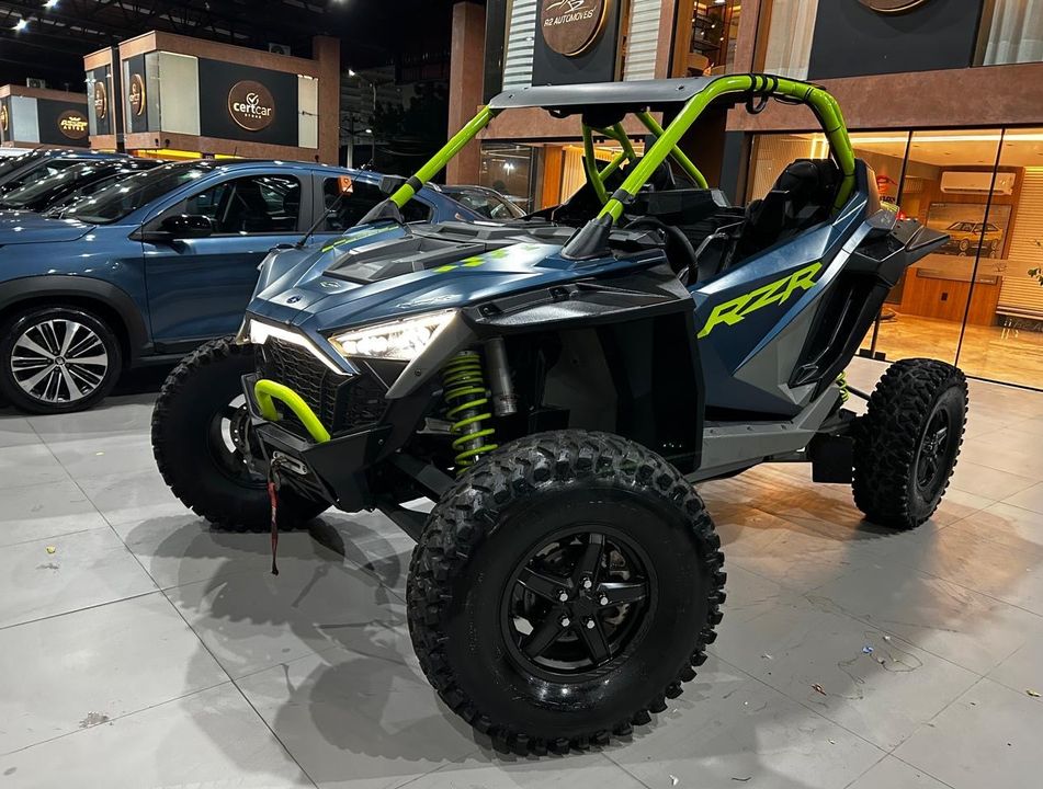 POLARIS RTZ TURBO R PREMIUM - BLUE SLATE