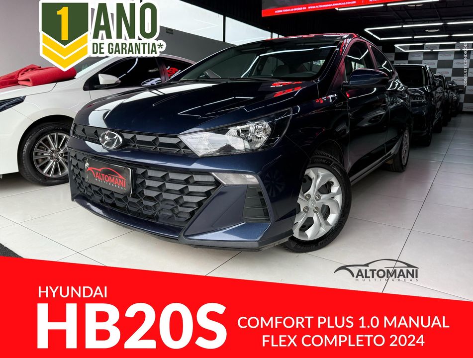 Hyundai HB20S Comfort Plus 1.0 Flex 12V Mec.