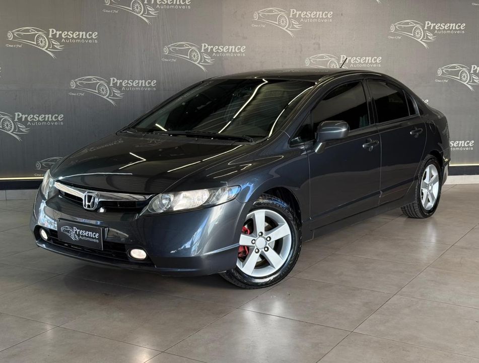 Honda Civic Sedan LXS 1.8/1.8 Flex 16V Aut. 4p