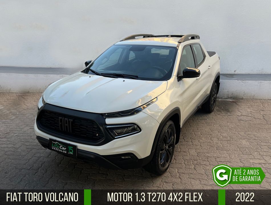 Fiat Toro Volcano 1.3 T270 4x2 Flex Aut.