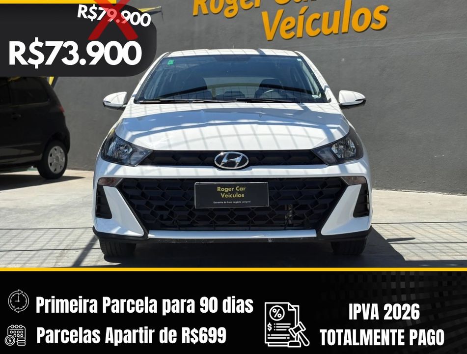 Hyundai HB20 Comfort Plus 1.0 Flex 12V Mec.