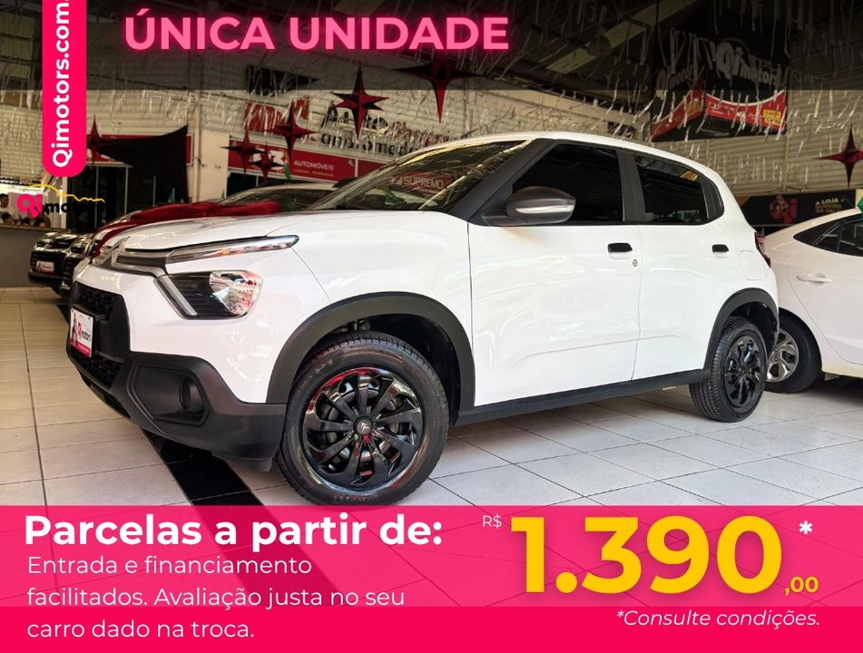 Citroën C3 Live Pack 1.0 Flex 6V 5p Mec.