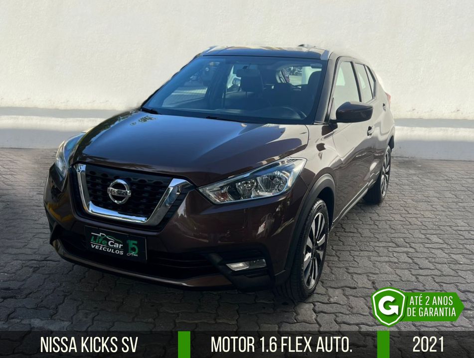 Nissan KICKS SV 1.6 16V FlexStar 5p Aut.