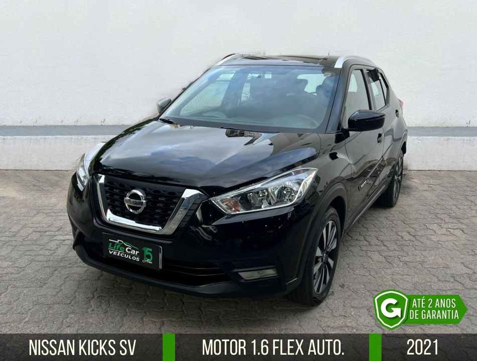 Nissan KICKS SV 1.6 16V FlexStar 5p Aut.
