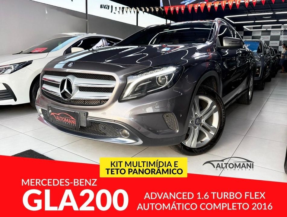 Mercedes GLA 200 Advance 1.6/1.6 TB 16V Flex Aut.