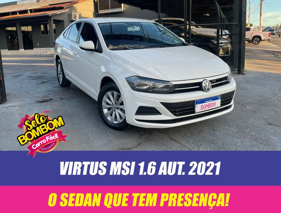 VolksWagen VIRTUS 1.6 MSI Flex 16V 4p Aut.