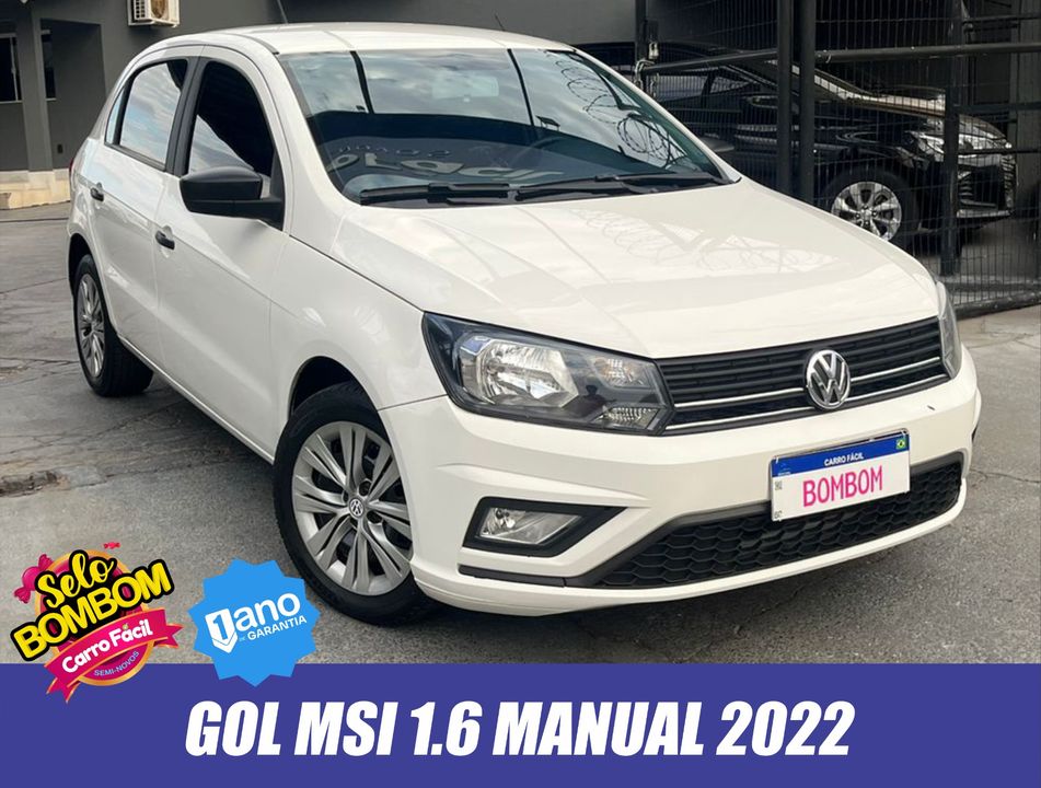 VolksWagen Gol 1.6 MSI Flex 8V 5p
